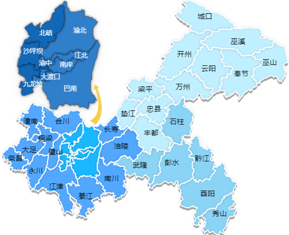 重慶地圖